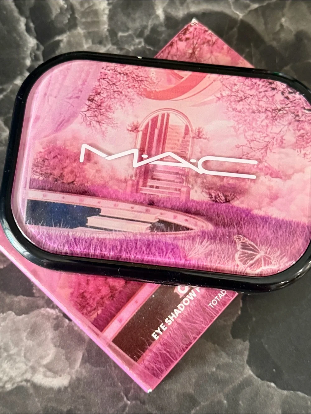 MAC Connect In Colour Rose Lens Eyeshadow Palette - Pink NIB